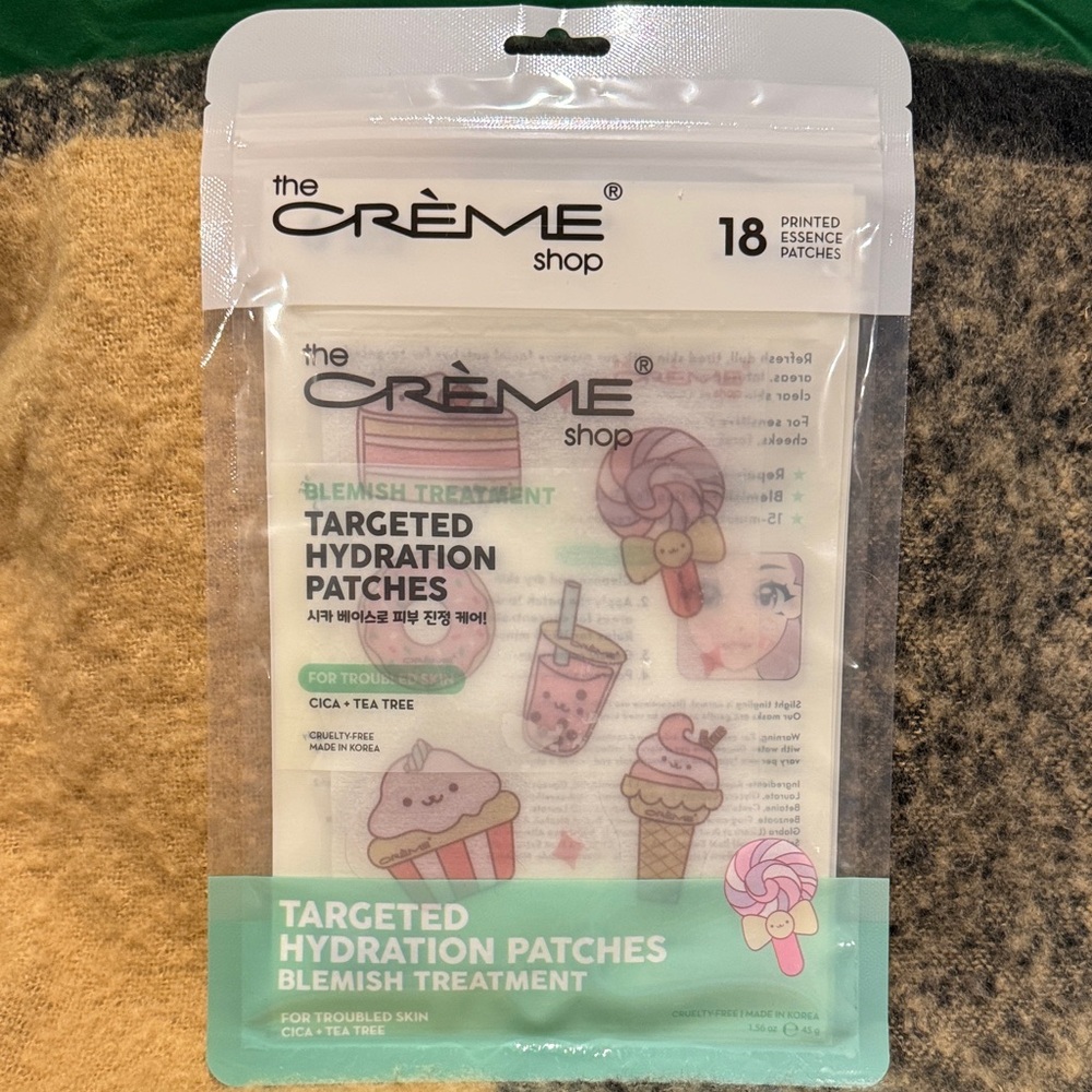 The Crème Shop Targeted Hydration Patches - White